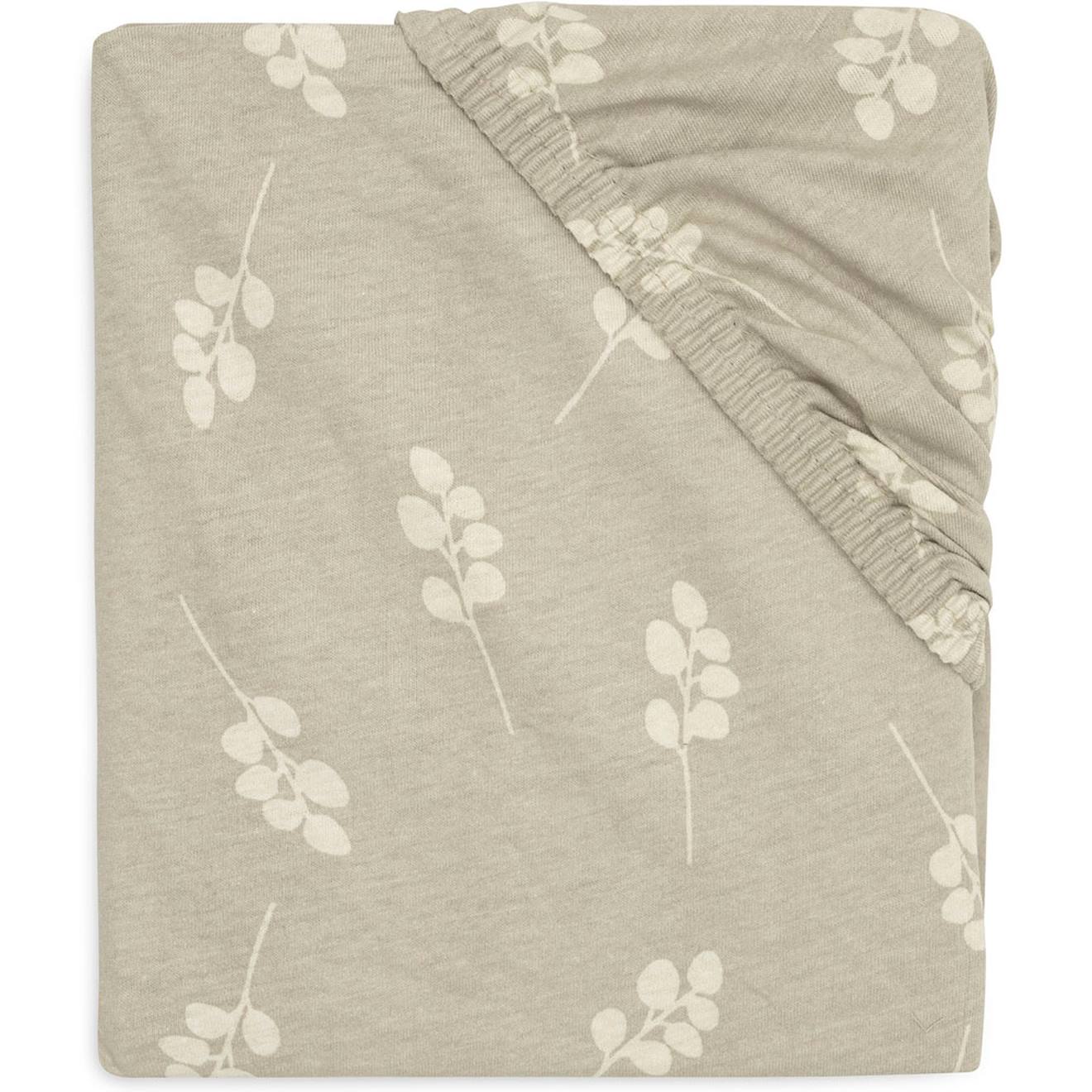 Drap Housse Vert, Écru (Jollein) - Image 1