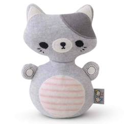 Jouet-Jouet d'éveil bébé – culbuto chat en coton