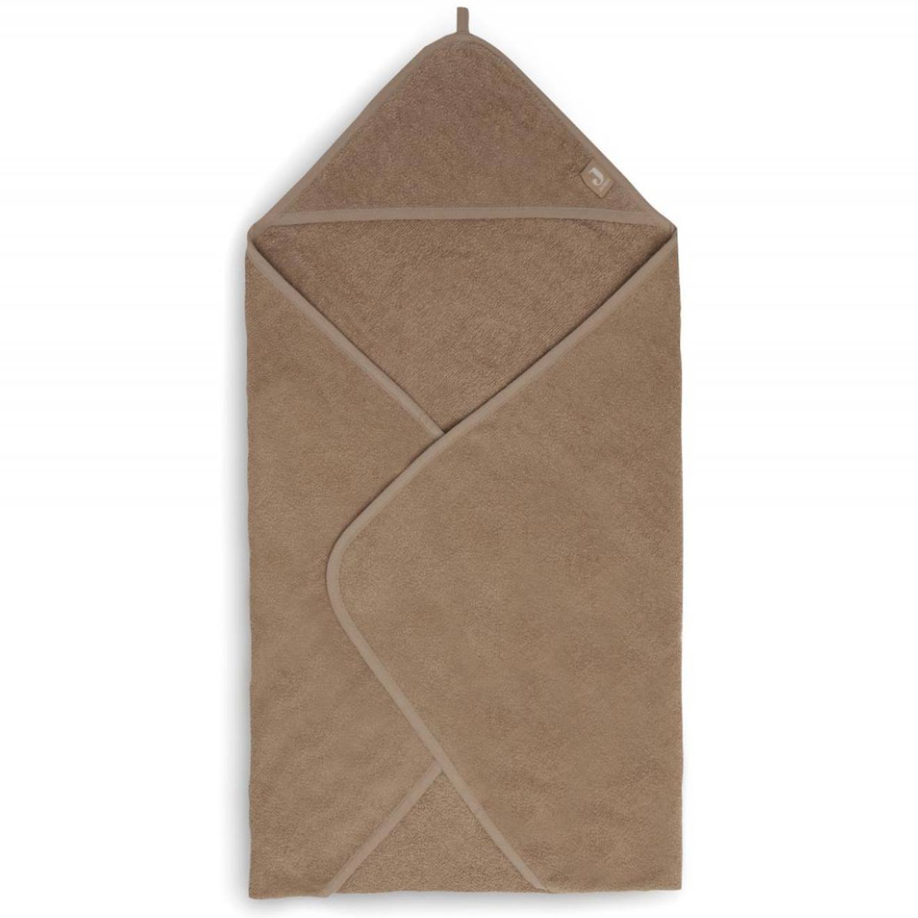 Cape De Bain Éponge En Coton 75x75cm Marron Clair Cape De Bain Éponge En Coton 75x75cm Marron Clair