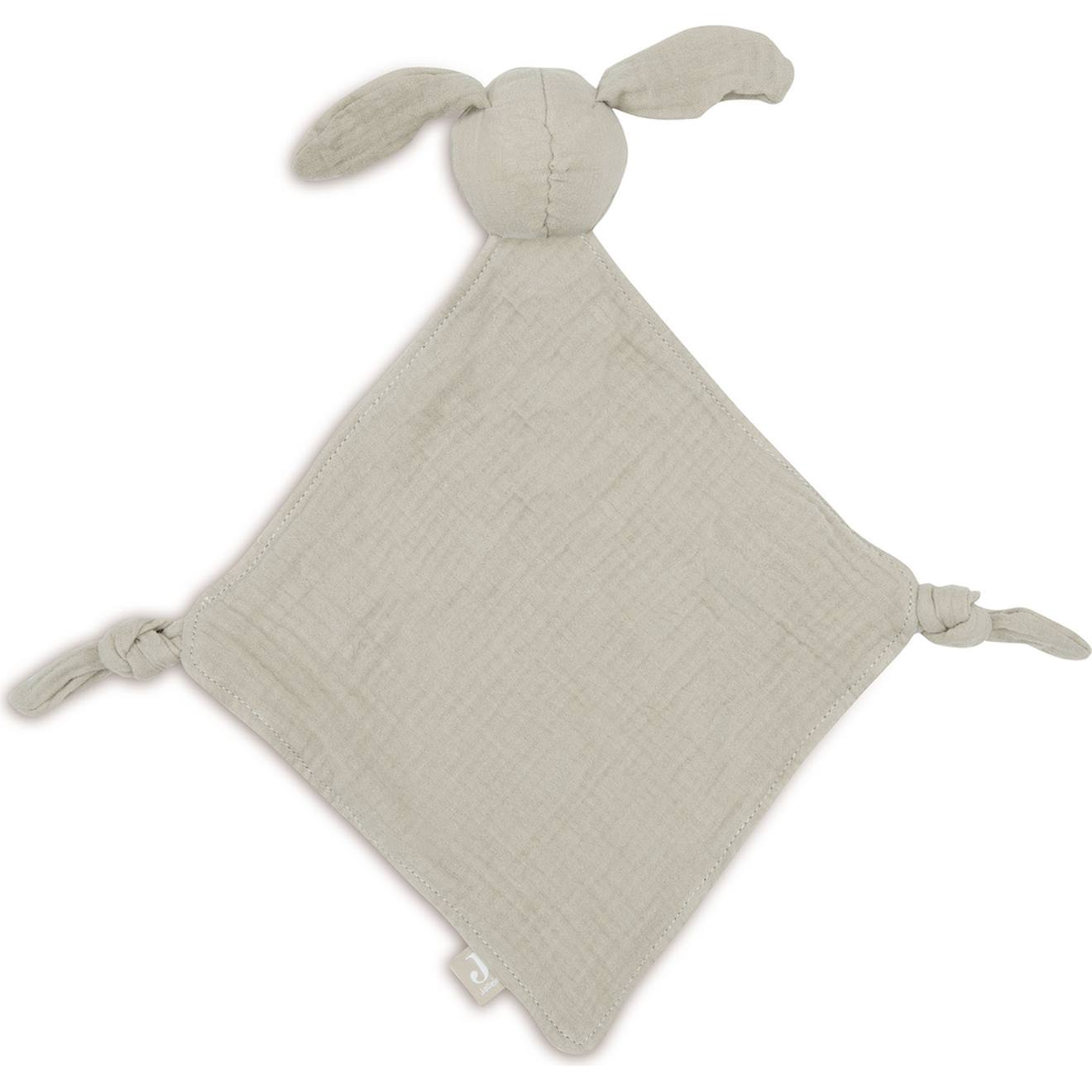 Attache Sucette Bunny Ears En Coton Vert (Jollein) - Image 1