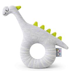 Jouet-Premier âge-Hochet tricoté en coton bio