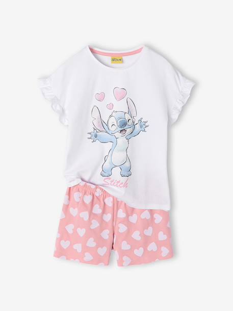Fille-Pyjashort fille coton Lilo & Stitch