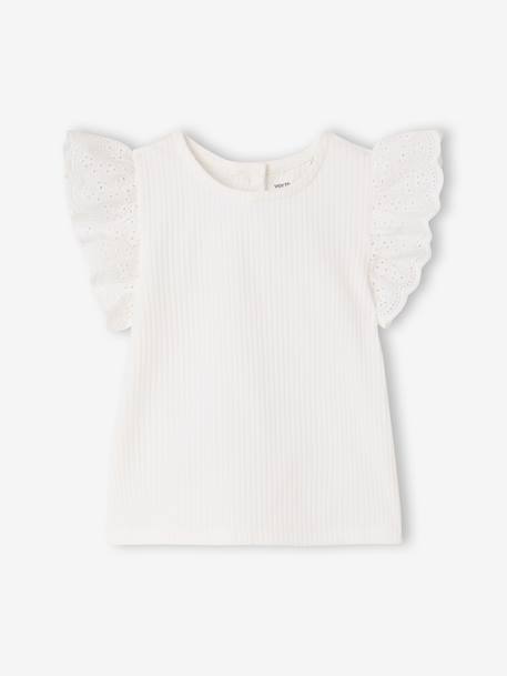 Bébé-T-shirt, sous-pull-T-shirt bébé fille manches courtes