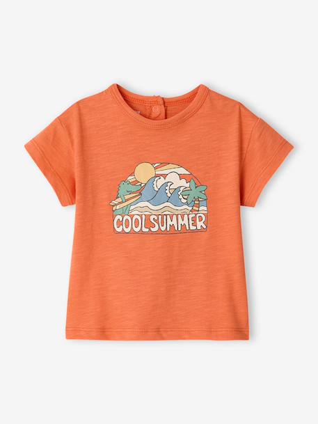 Bébé-T-shirt bébé garçon coton biologique
