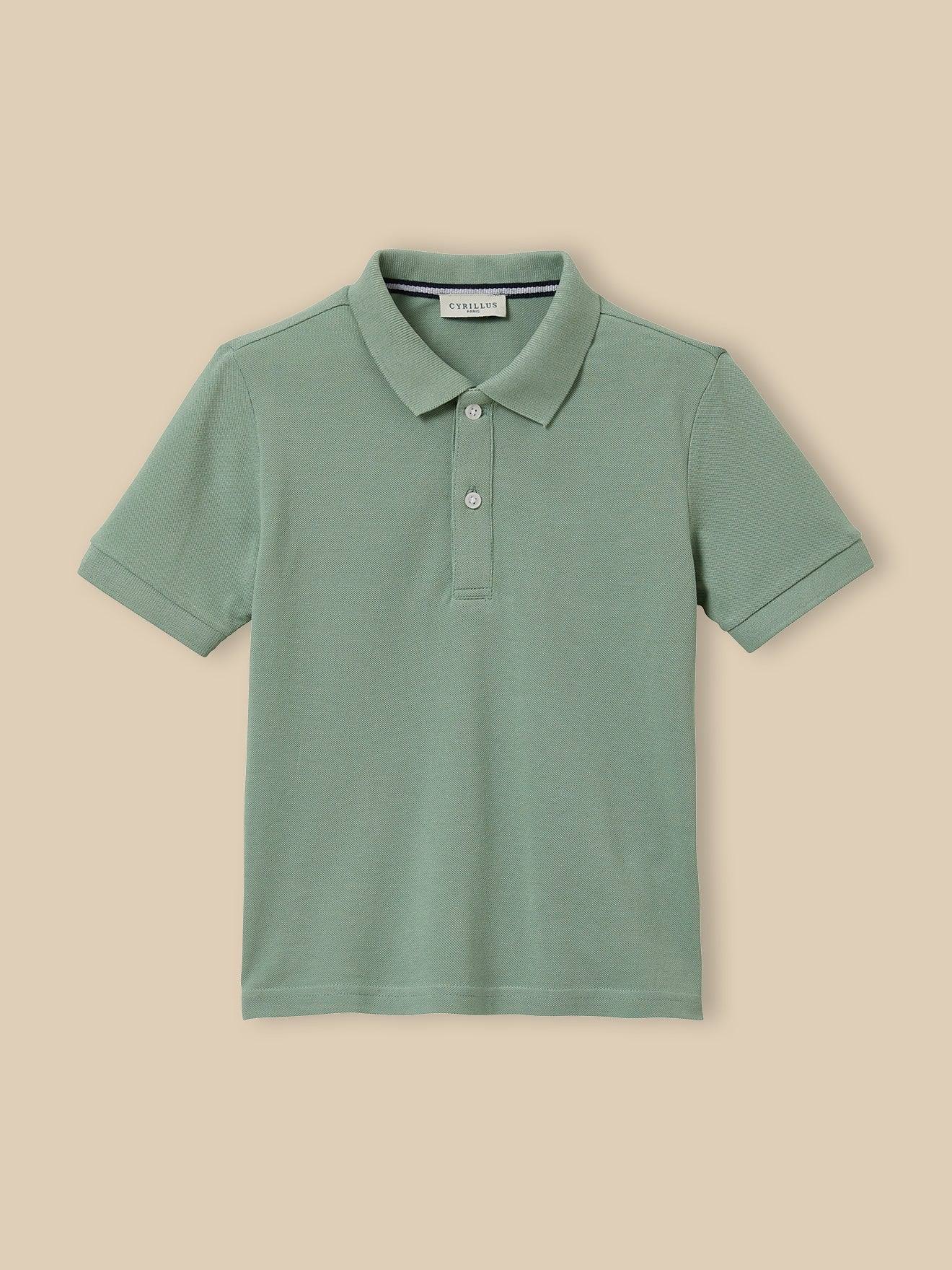 Polo Garon En Coton Bio Celadon 16 €