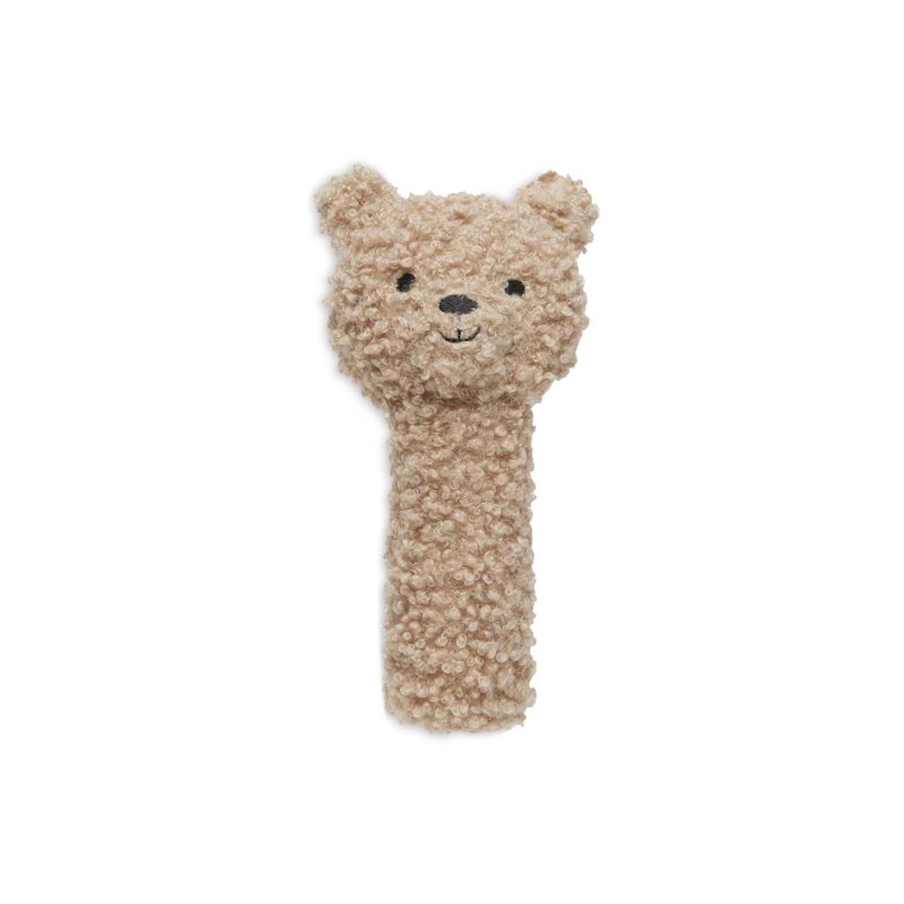 Hochet Bébé En Coton Marron Clair