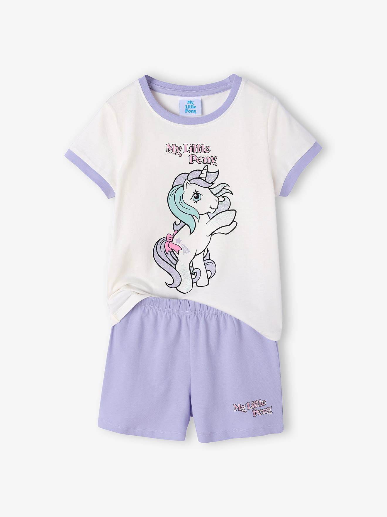 Pyjashort fille Mon Petit Poney lilas