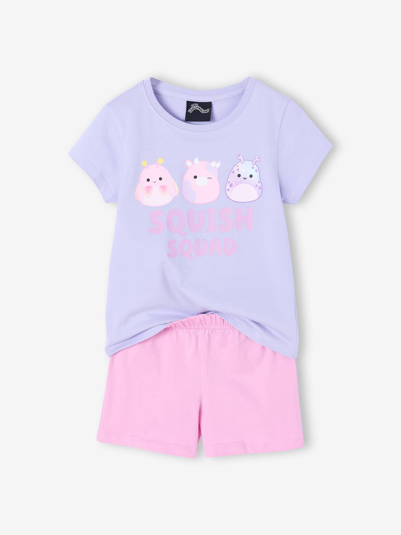 Pyjashort fille Squishmallows lavande