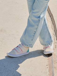 -Baskets enfant fille textile 