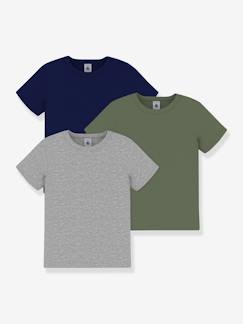 Lot 3 tee-shirts enfant coton Petit Bateau  - vertbaudet enfant
