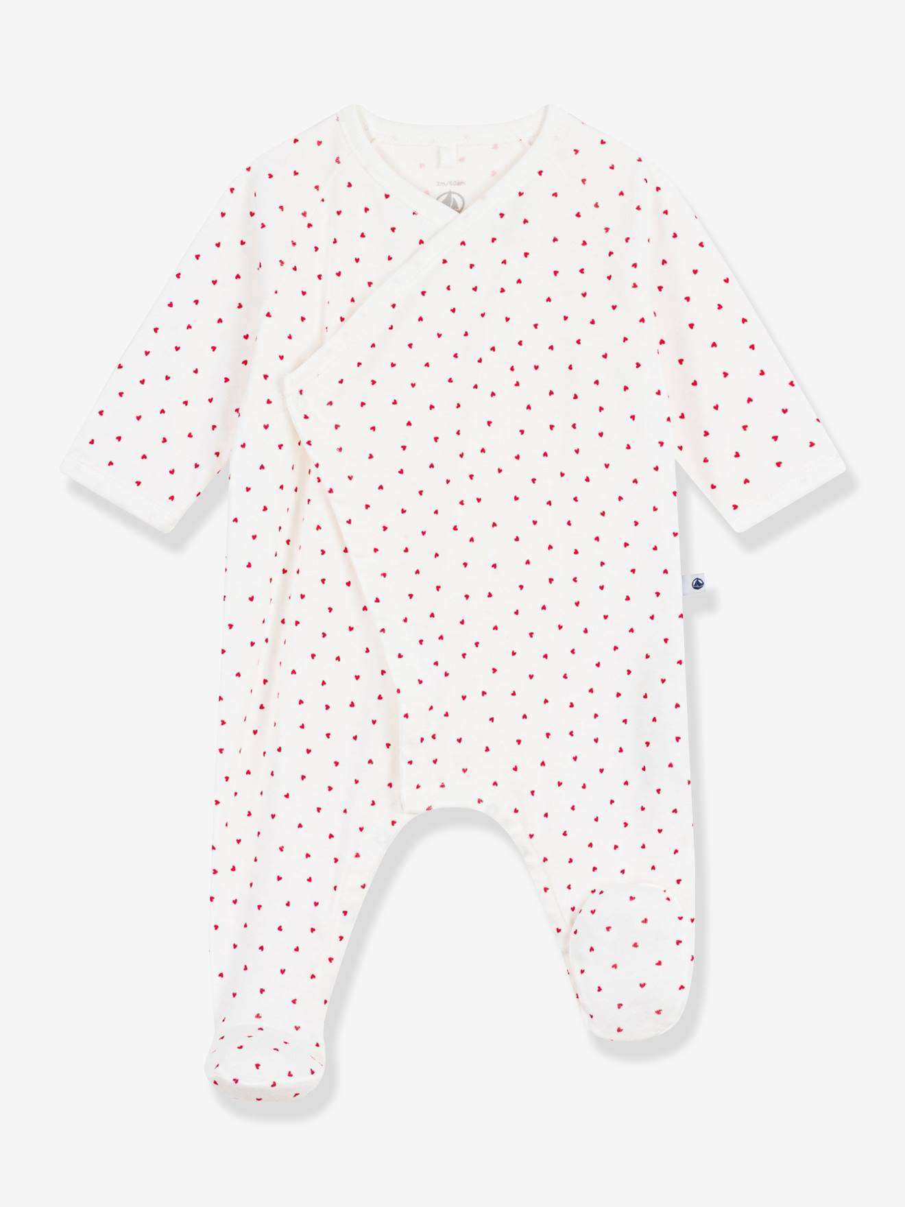 Pyjama bb coton petit cur Petit Bateau blanc 37 €