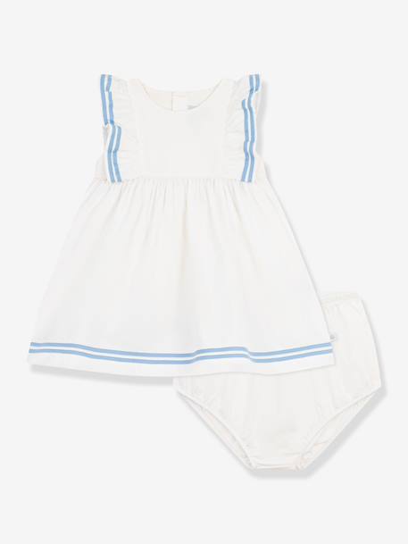 Bébé-Robe bébé fille coton et bloomer