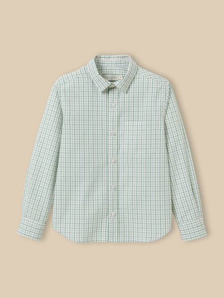 Garçon-Chemise à carreaux tattersall garçon