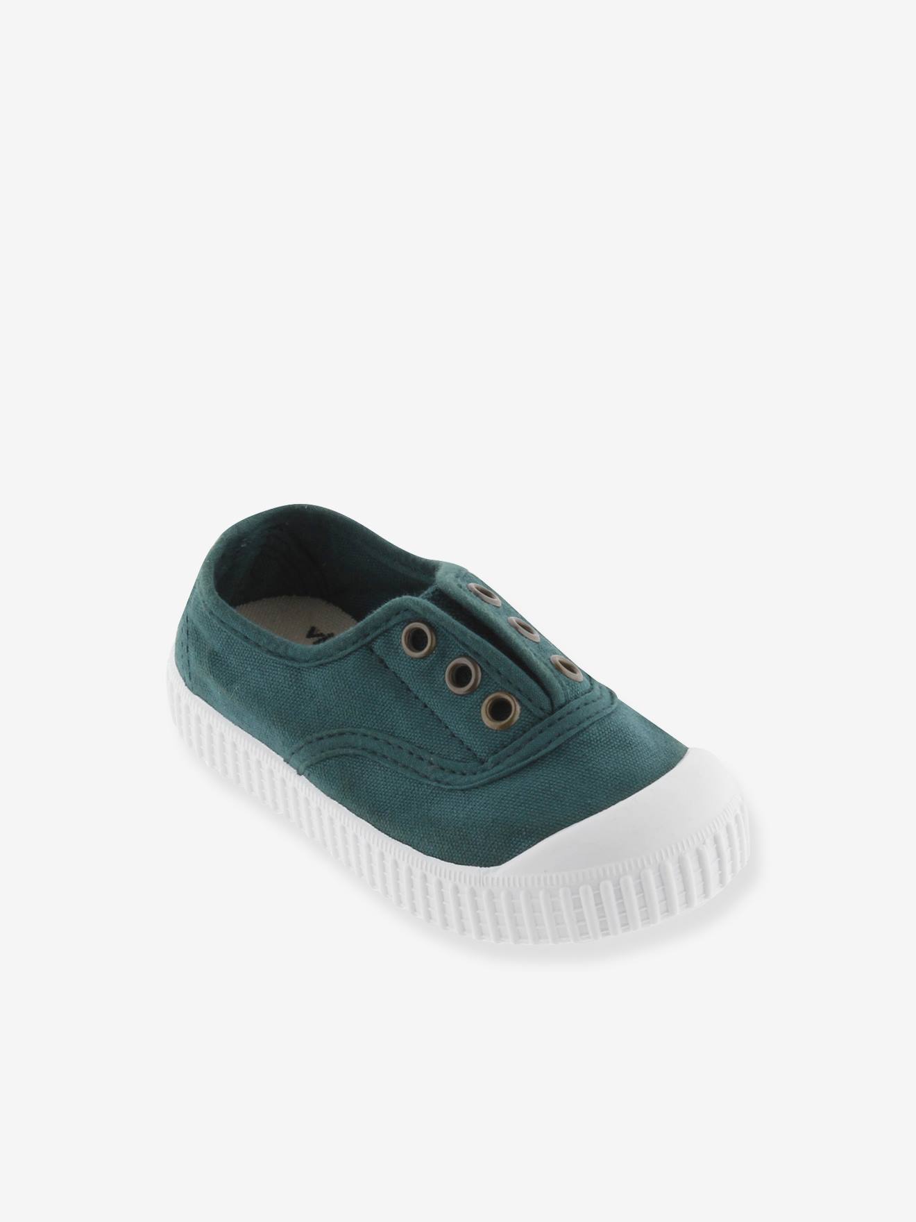 Baskets enfant Inglesa 106627 VICTORIA vert d'eau