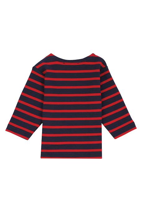 Marinière col bateau en coton loctudy bébé Blanc/braise+Blanc/etoile+Blanc/navire+Lupin/scotch+Marine deep/winterblue+Navire/blanc+Navire/braise+Navire/nature+Nine iron/gris chiné clair 17 - vertbaudet enfant 