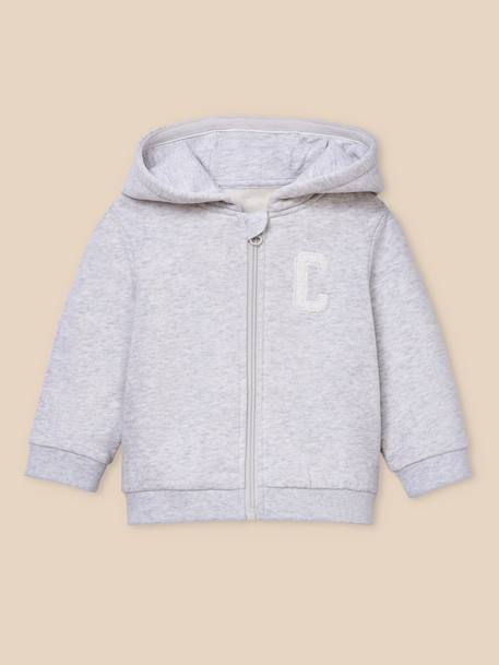 Bébé-Hoodie zippé  bébé - coton biologique
