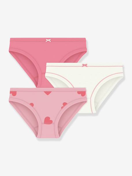 Fille-Lot de 3 culottes enfant coton Petit Bateau