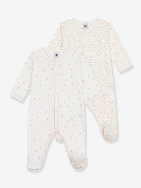 Bébé-Lot 2 dors bien bébé coton Petit Bateau