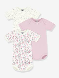 Bébé-Body-Lot 3 bodies manches courtes bébé