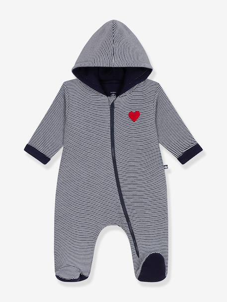 Bébé-Salopette, combinaison-Combinaison bébé à capuche Peti Bateau