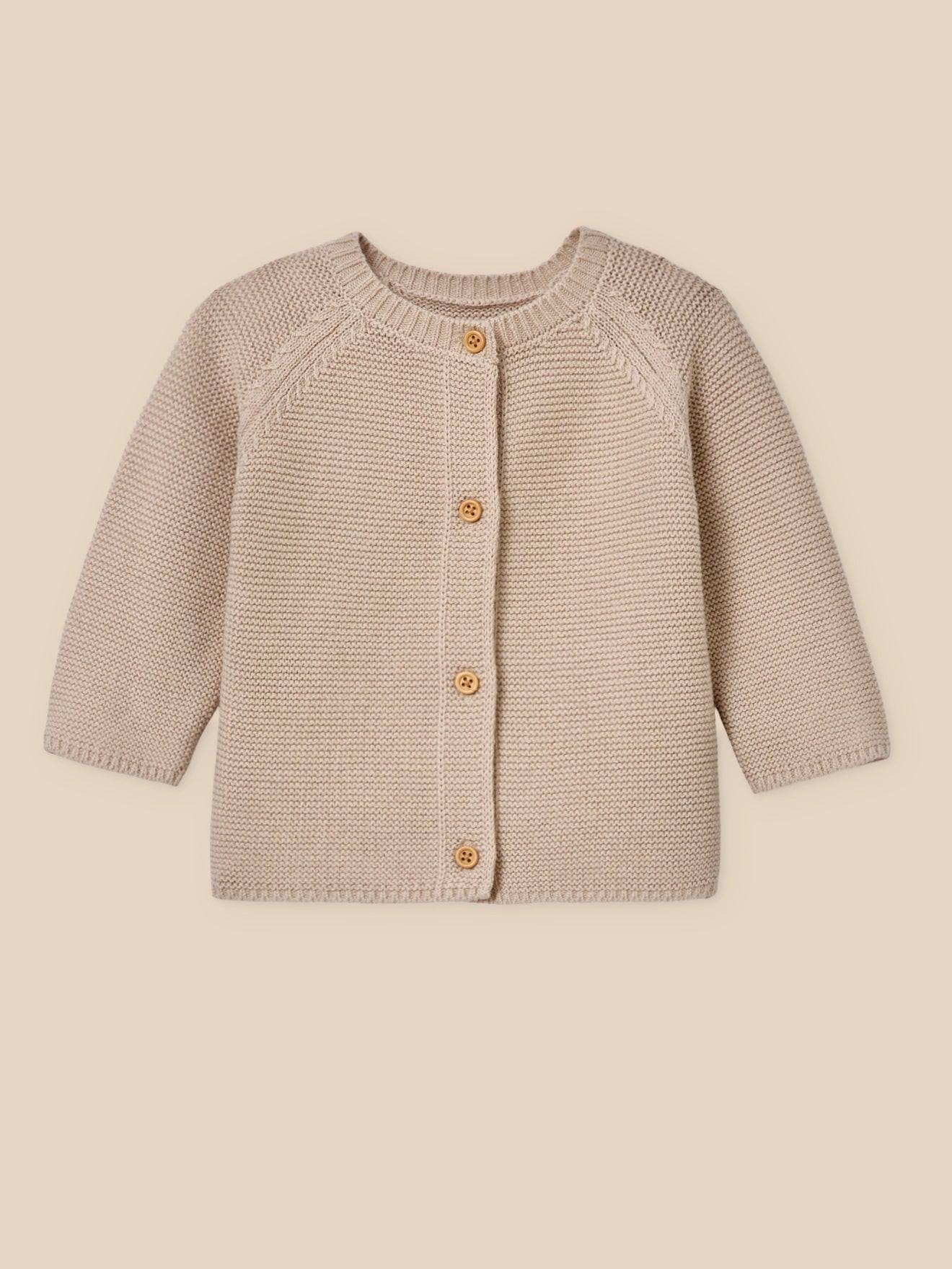 Cardigan Bb - Coton Biologique Beige Chine 26 €