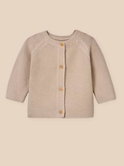 Cardigan bébé - coton biologique  - vertbaudet enfant