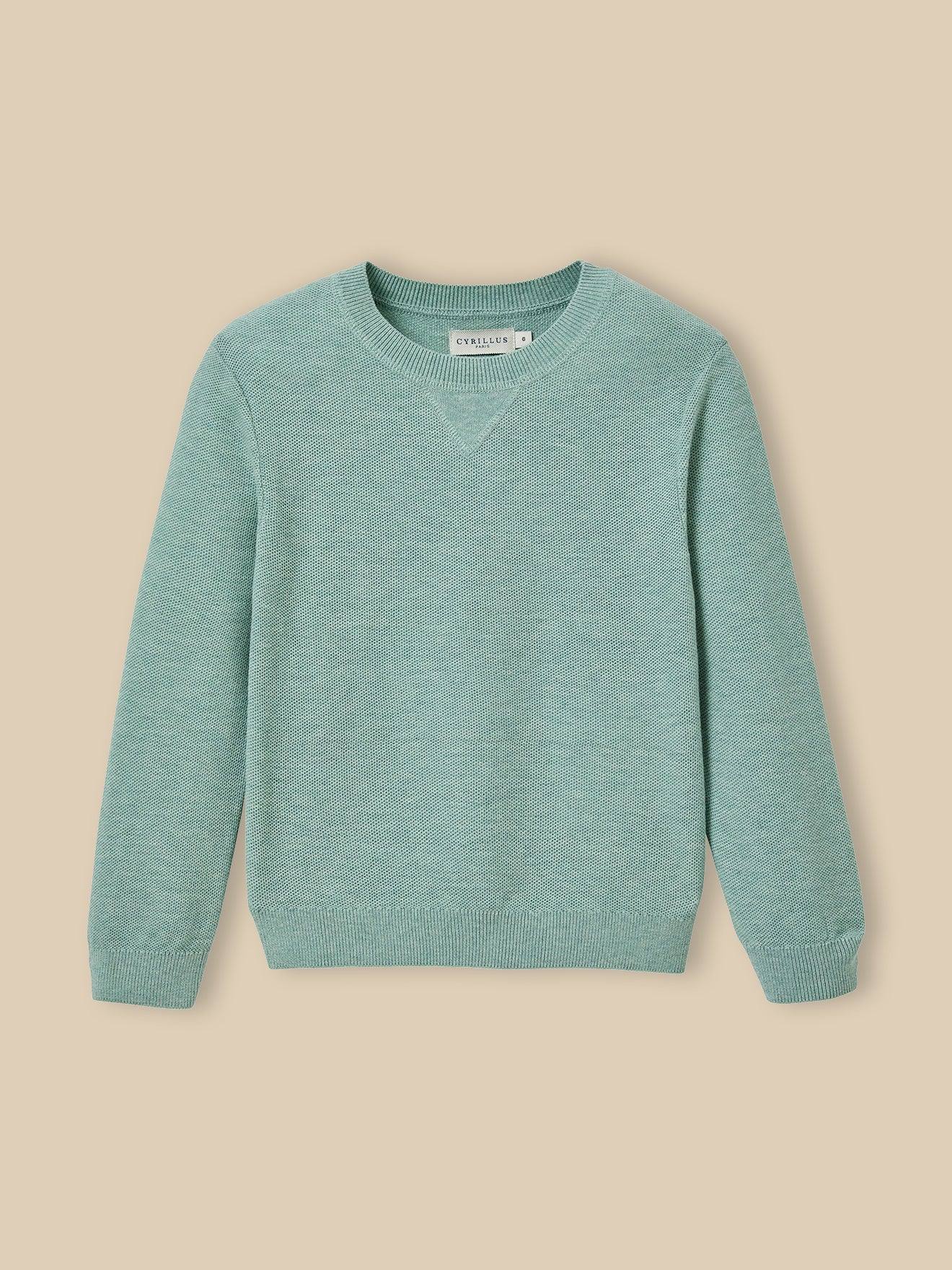 Pull Maille Fantaisie Celadon Clair Chine 17 €