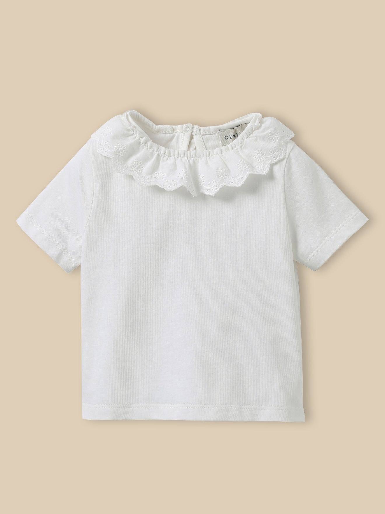 T-shirt Col Raffin - Coton Biologique Bb Blanc Doux 16 €