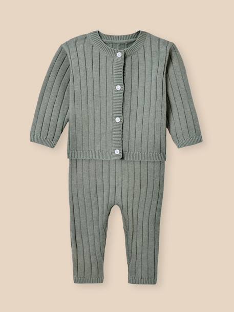 Bébé-Ensemble-Ensemble bébé coton biologique et laine