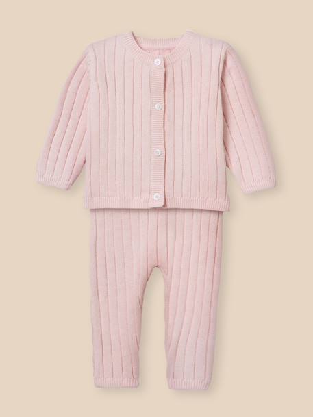 Bébé-Ensemble bébé coton biologique et laine