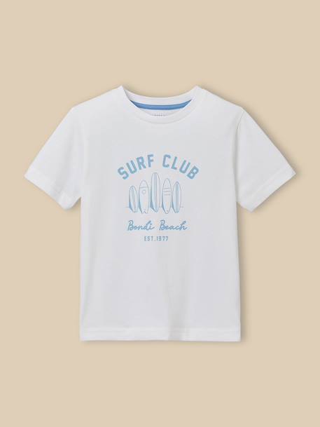 Garçon-T-shirt imprimé garçon - coton biologique