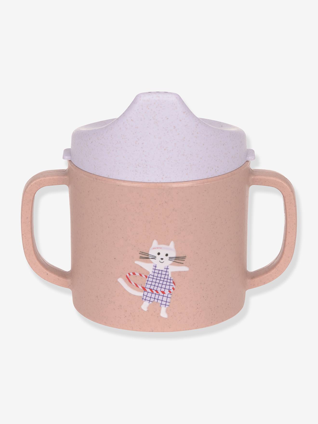 Tasse d'apprentissage LÄSSIG Happy Rascals rose poudré