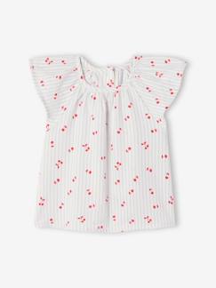 Bébé-Chemise, blouse-Blouse manches courtes bébé fille