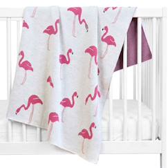Linge de maison et décoration-Linge de lit bébé-Couverture en coton bio gots