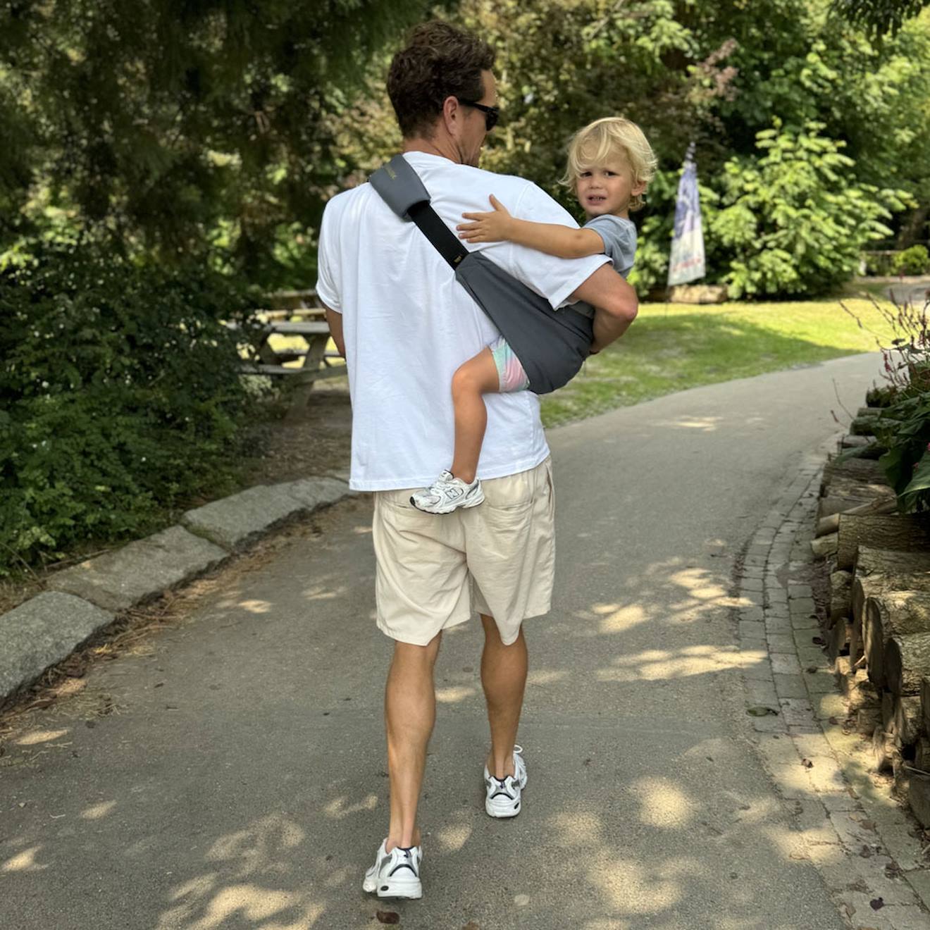 Porte-bébé wildride iron gris anthracite