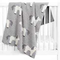 Puériculture-Chancelières, plaid-Plaid-Couverture en coton bio gots