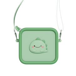 Sac pour appareil photo en silicone dino green  - vertbaudet enfant