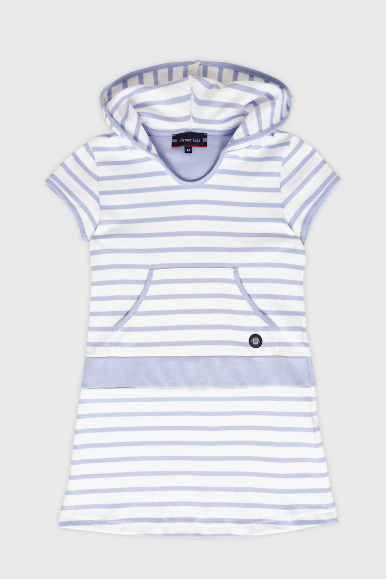 Robe En Coton pais Balancelle Enfant Blancbleu Lavande E24 49 €