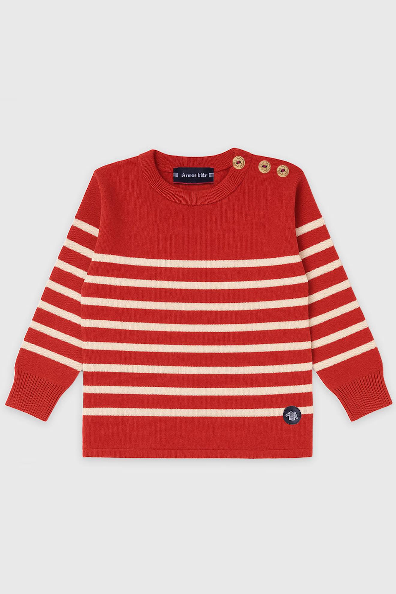 Pull Marin Ray Enfant - Laine Et Acrylique Vernisnature 69 €