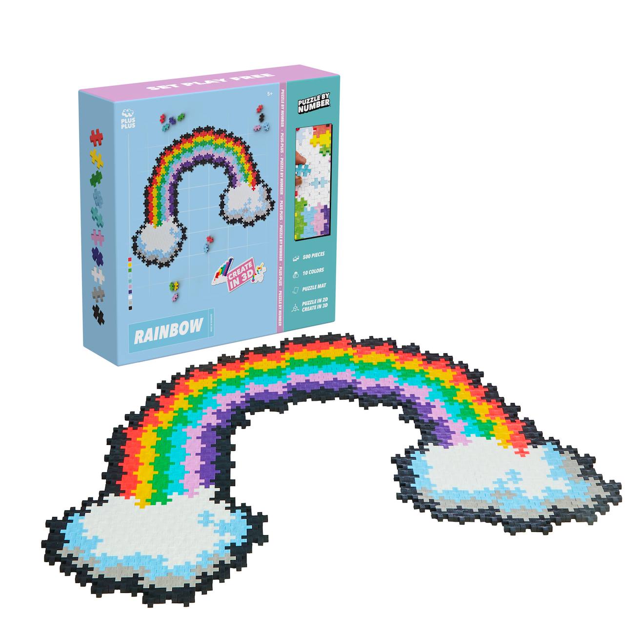 Puzzle L'arc En Ciel 500 Pcs Multicolore