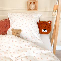 Linge de maison et décoration-Linge de lit enfant-Parure de lit percale coton bio
