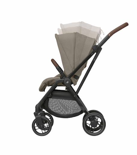 Poussette ultra compacte leona2 Twillic black+Twillic graphite+Twillic green+Twillic truffle 20 - vertbaudet enfant 