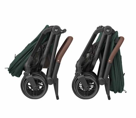 Poussette ultra compacte leona2 Twillic black+Twillic graphite+Twillic green+Twillic truffle 16 - vertbaudet enfant 