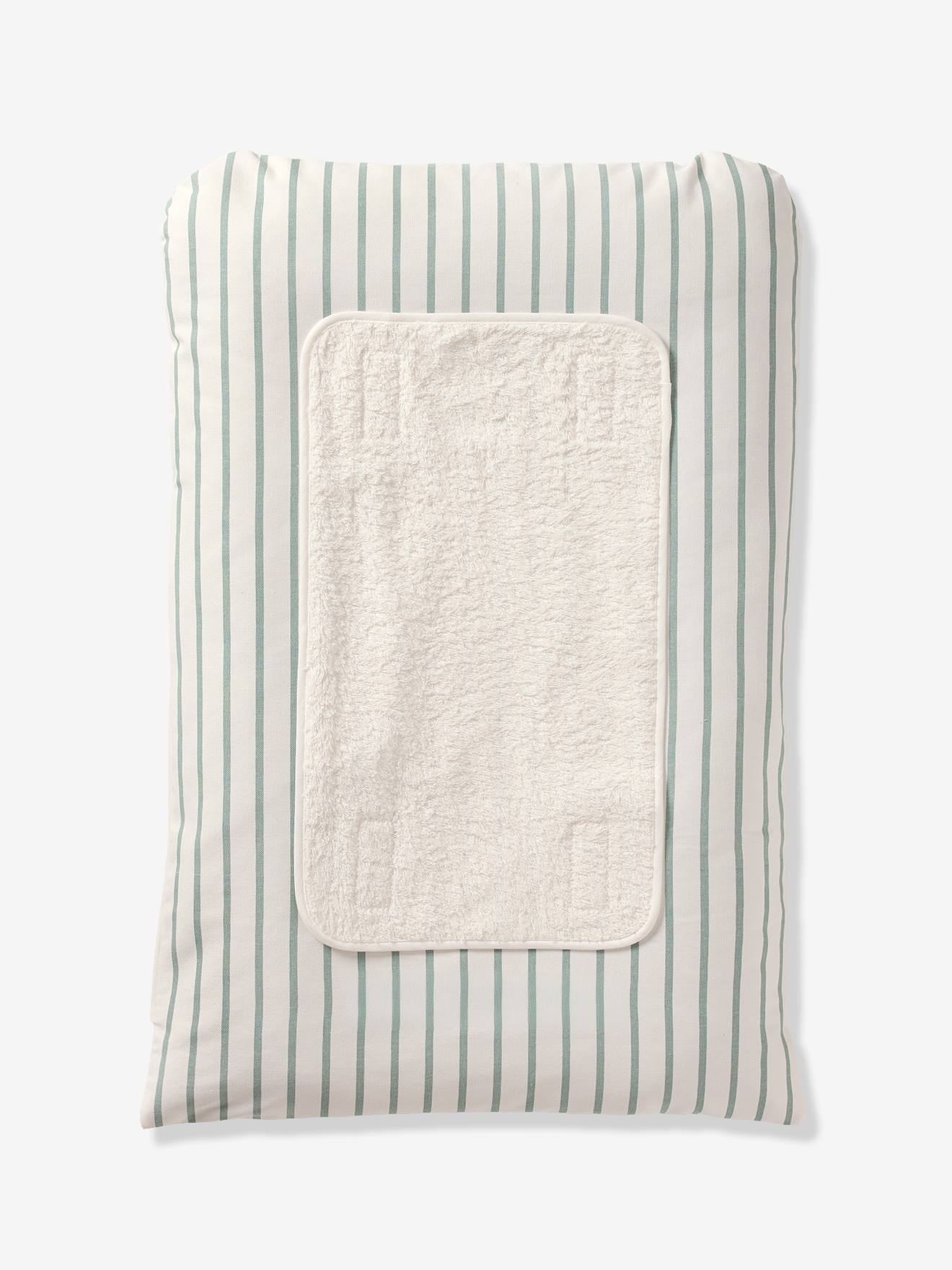 Housse matelas à langer personnalisable vert sauge (Vertbaudet) - Image 2