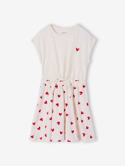 Robe fille effet 2 en 1  - vertbaudet enfant