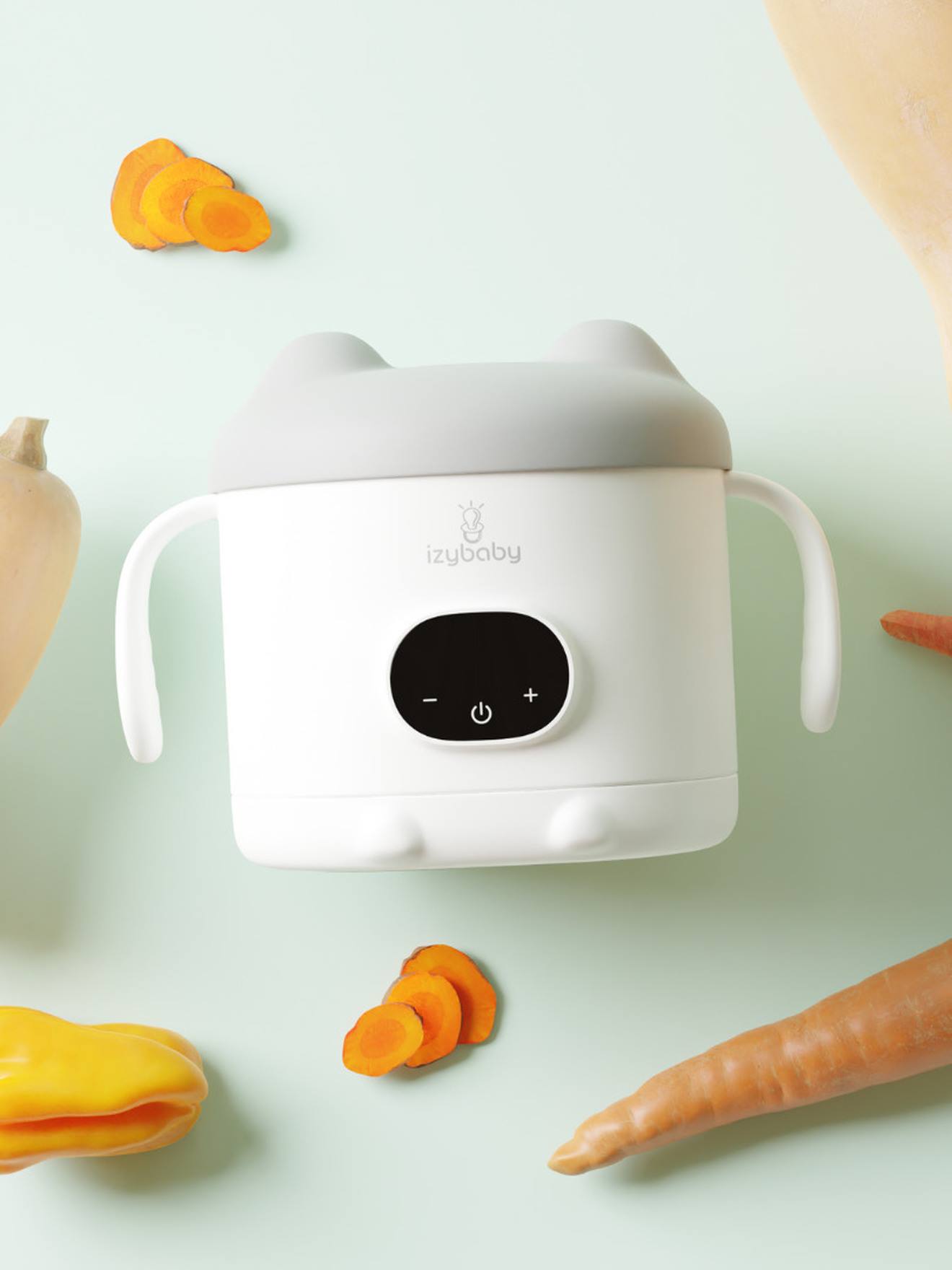 Chauffe Petit Pot Nomad IZYBABY blanc