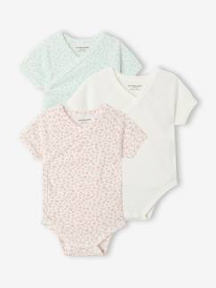 Lot 3 bodies bébé fille MC  - vertbaudet enfant