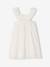 Robe évasée coton broderie blanc 2 - vertbaudet enfant 