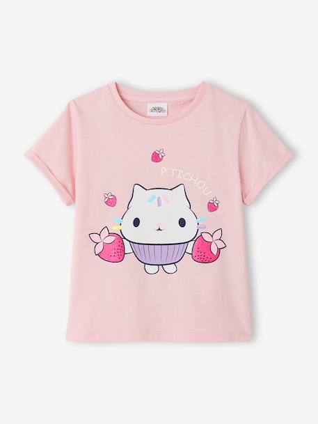 Fille-T-shirt, sous-pull-T-shirt-T-shirt Gaby et la maison magique