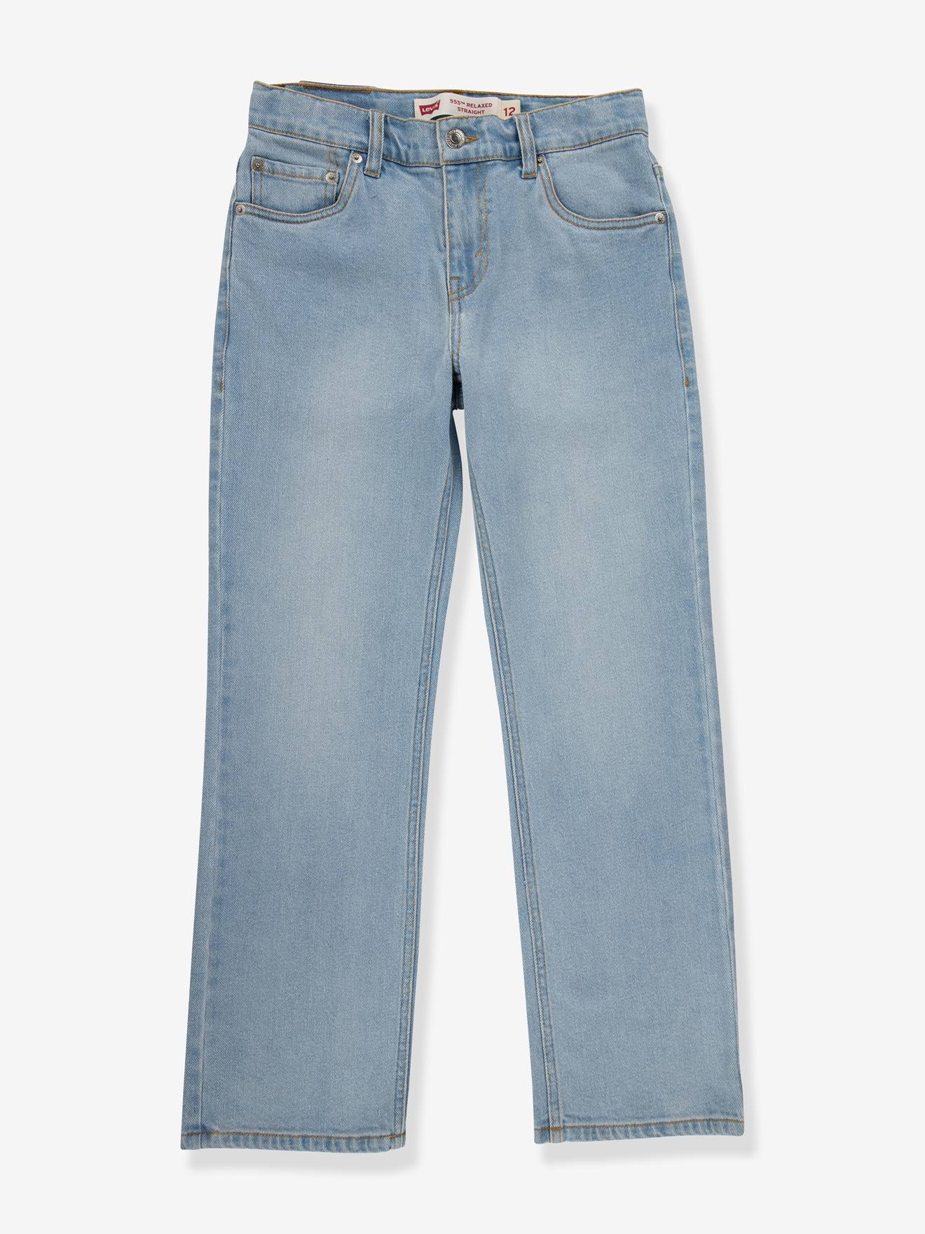 Jean relaxed straight Levi's bleu clair